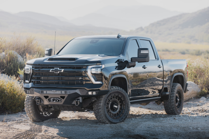 Chevrolet Silverado 3500 Front Bumper - DV8 Offroad - Spec Series - Black - `24-`26